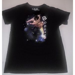 3/$24! BlackMatter Pugs In Space Tee Shirt